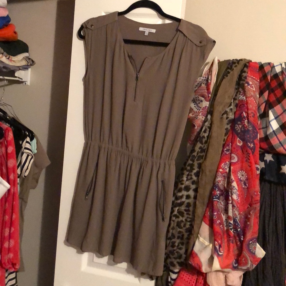 Army green dress